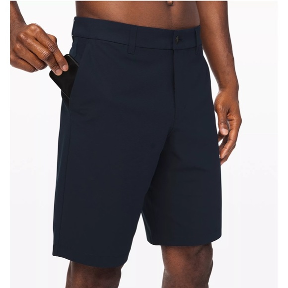 LULULEMON Commission Relaxed Fit Shorts 11" *Warpstreme - True Navy - Picture 5 of 8